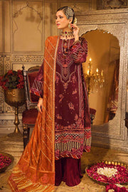 Gul Ahmed Festive Eid Embroidered Net Unstitched 3Pc Suit FE-32080