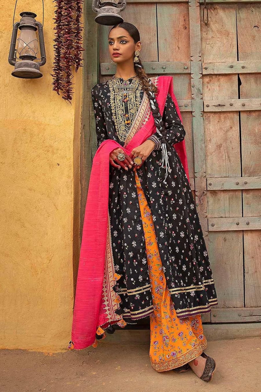 Gul Ahmed Festive Eid Embroidered Lawn Unstitched 3Pc Suit FE-32101
