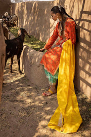 Gul Ahmed Festive Eid Embroidered Lawn Unstitched 3Pc Suit FE-32102
