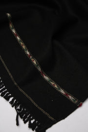 Men's Premium Wool Shawl for Winter CLR-BLACK