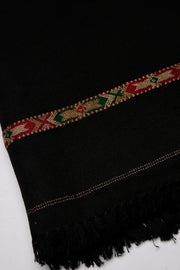 Men's Premium Wool Shawl for Winter CLR-BLACK