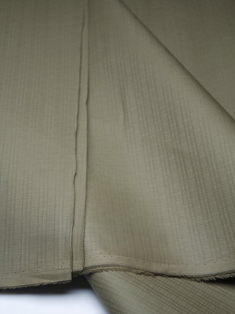 Shahsawar Sage Dobby Cotton Men's Unstitched Suit for Summer C-01