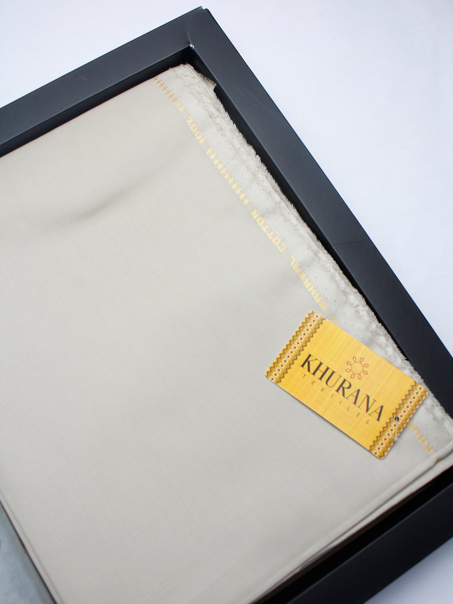 Khurana Textiles Bahawal Cotton Men's Unstitched Suit for Summer CLR-02