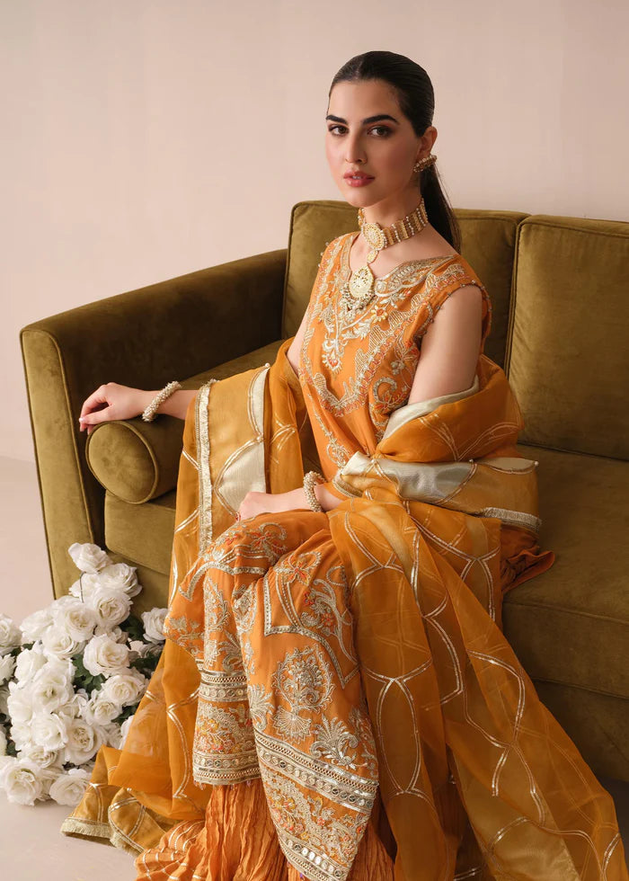 Freesia Premium Noor Jahan Luxury Formals Chiffon Suit FFD-0093 DAHR