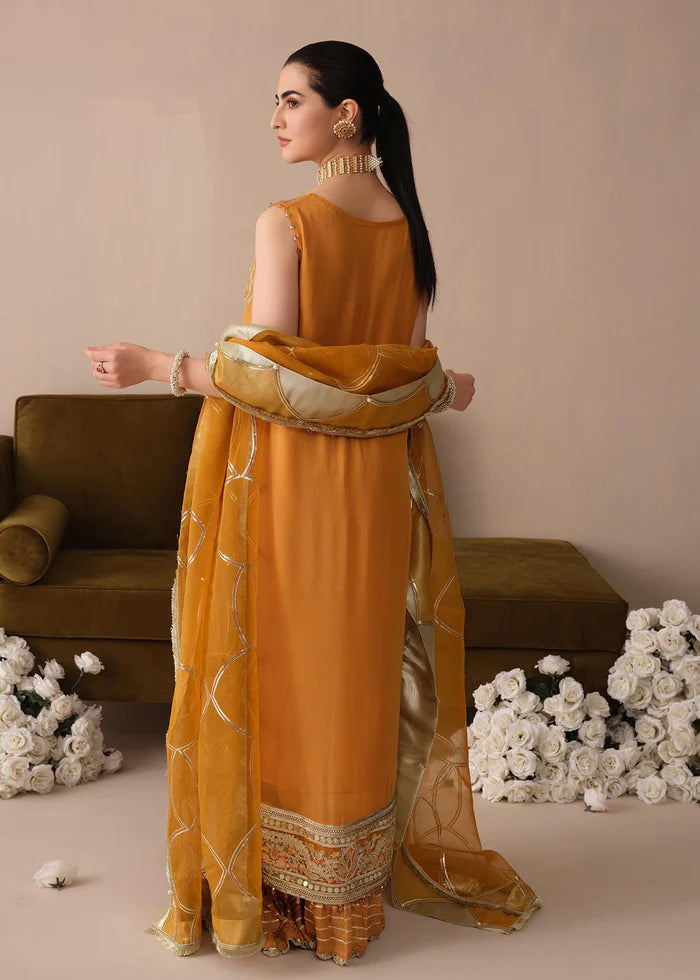 Freesia Premium Noor Jahan Luxury Formals Chiffon Suit FFD-0093 DAHR