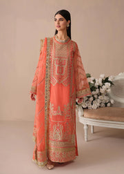 Freesia Premium Noor Jahan Luxury Formals Organza 3Pc Suit FFD-0094 ASHNA