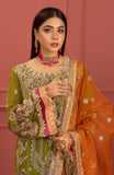 Freesia Premium Mohagney Luxury Chiffon Unstitched Formal Dress - Irum