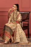 Freesia Premium Mohagney Luxury Masoori Unstitched Formal Dress - Farnaaz