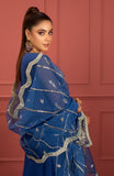 Freesia Premium Mohagney Luxury Chiffon Unstitched Formal Dress - Naazli