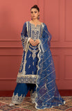 Freesia Premium Mohagney Luxury Chiffon Unstitched Formal Dress - Naazli