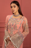 Freesia Premium Mohagney Luxury Chiffon Unstitched Formal Dress - Armeena