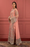 Freesia Premium Mohagney Luxury Chiffon Unstitched Formal Dress - Armeena