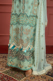 Freesia Premium Mohagney Luxury Chiffon Unstitched Formal Dress - Zarie