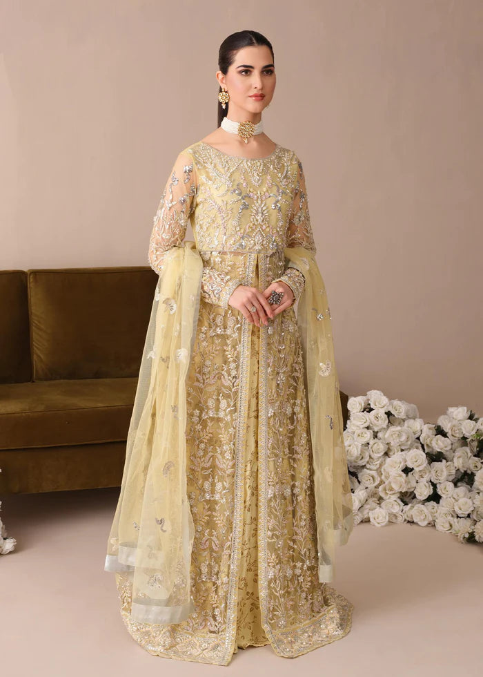 Freesia Premium Noor Jahan Luxury Formals Net 3Pc Suit FFG-0015 AMAR