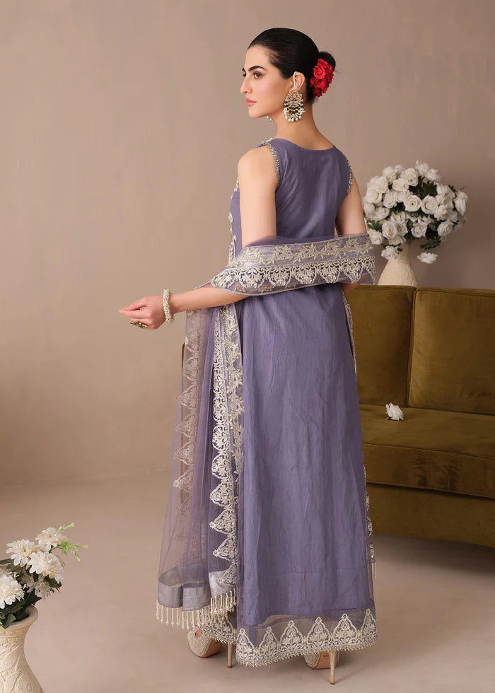 Freesia Premium Noor Jahan Luxury Formals Net 3Pc Suit FFG-0016 SURMAI