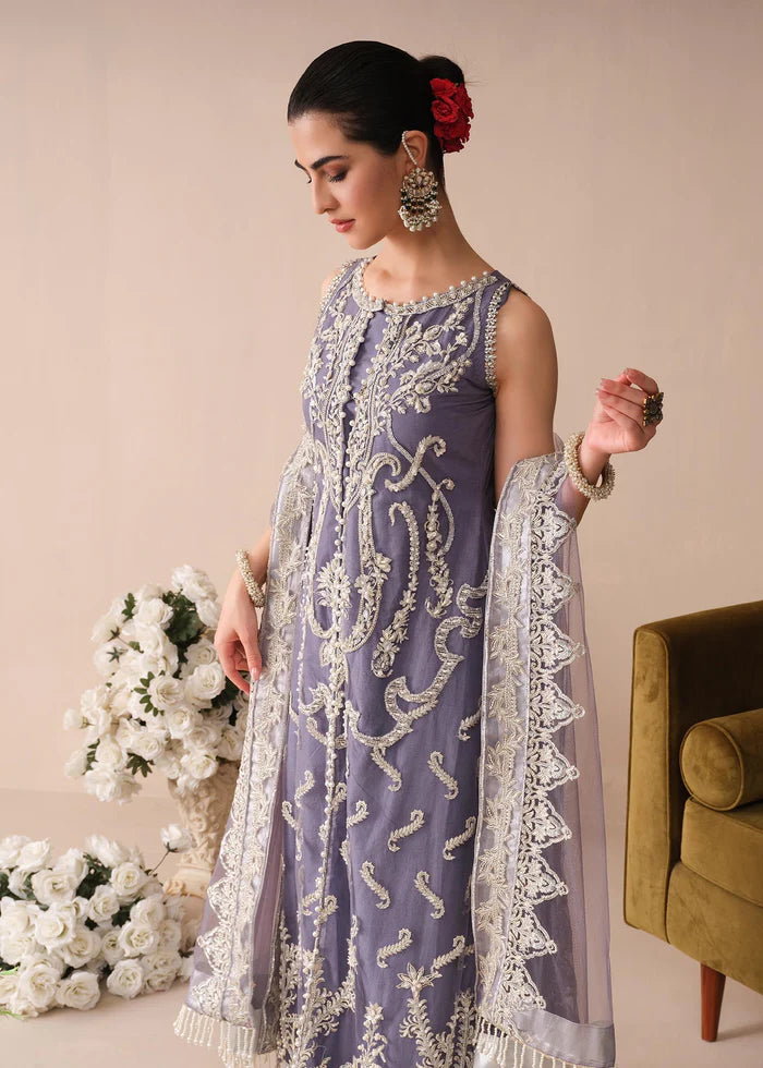 Freesia Premium Noor Jahan Luxury Formals Net 3Pc Suit FFG-0016 SURMAI