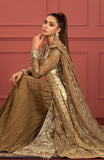 Freesia Premium Mohagney Luxury Chiffon Unstitched Formal Dress - Ameera