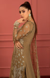 Freesia Premium Mohagney Luxury Chiffon Unstitched Formal Dress - Ameera