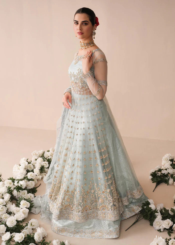 Freesia Premium Noor Jahan Luxury Formals Net 3Pc Suit FFM-0012 SAHA