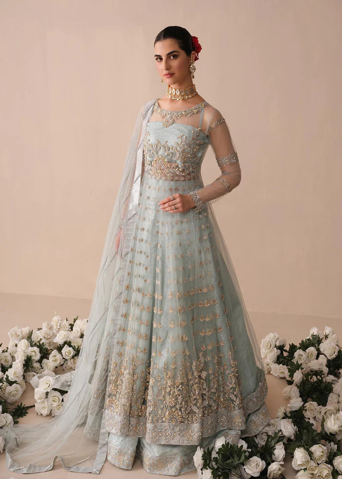 Freesia Premium Noor Jahan Luxury Formals Net 3Pc Suit FFM-0012 SAHA