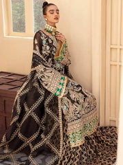 Maryum N Maria Freesia Wedding Chiffon Unstitched 3 Piece Suit FH-04 - FaisalFabrics.pk