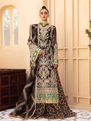 Maryum N Maria Freesia Wedding Chiffon Unstitched 3 Piece Suit FH-04 - FaisalFabrics.pk