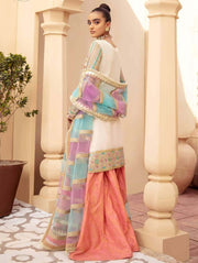 Maryum N Maria Freesia Wedding Chiffon Unstitched 3 Piece Suit FH-08 - FaisalFabrics.pk
