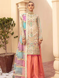 Maryum N Maria Freesia Wedding Chiffon Unstitched 3 Piece Suit FH-08 - FaisalFabrics.pk