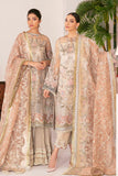 Baroque Chantelle Embroidered Net 3 Piece Suit BQC-06 FALL LIGHT - FaisalFabrics.pk