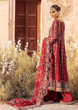 Afrozeh Luxury Lawn Unstitched 3 Piece Embroidered Suit D-03 Floraison - FaisalFabrics.pk