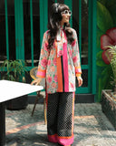 Maria Osama Khan Retro Ready to Wear 2Pc Suit - FLORAL BLOOM