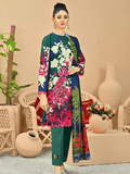 Fiza Noor Zarminay Digital Printed Khaddar Unstitched 3Pc Suit D-01