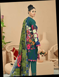 Fiza Noor Zarminay Digital Printed Khaddar Unstitched 3Pc Suit D-01