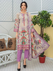 Fiza Noor Aniyah Digital Printed Shamray Unstitched 3Pc Suit D-09