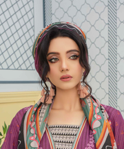 Fiza Noor Aniyah Digital Printed Shamray Unstitched 3Pc Suit D-08