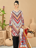 Fiza Noor Zarminay Digital Printed Khaddar Unstitched 3Pc Suit D-02