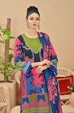 Fiza Noor Zarminay Digital Printed Khaddar Unstitched 3Pc Suit D-03