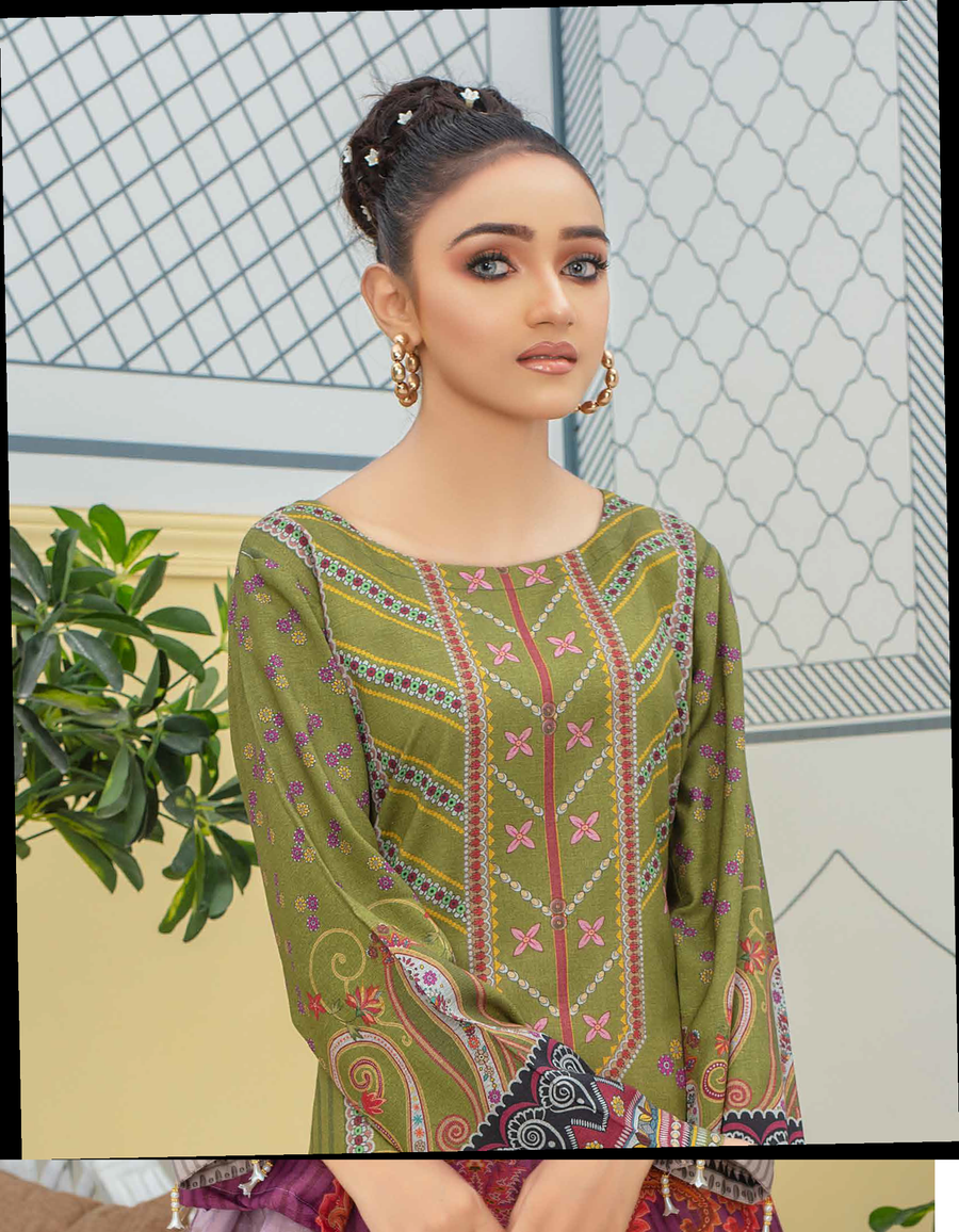 Fiza Noor Aniyah Digital Printed Shamray Unstitched 3Pc Suit D-11