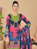 Fiza Noor Zarminay Digital Printed Khaddar Unstitched 3Pc Suit D-03