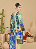 Fiza Noor Zarminay Digital Printed Khaddar Unstitched 3Pc Suit D-04