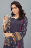 Fiza Noor Zoya Printed Karandi Unstitched 3Pc Suit D-04