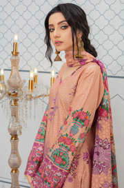 Fiza Noor Aniyah Digital Printed Shamray Unstitched 3Pc Suit D-05