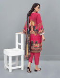 Fiza Noor Zoya Printed Karandi Unstitched 3Pc Suit D-07