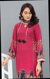 Fiza Noor Zoya Printed Karandi Unstitched 3Pc Suit D-07