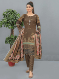 Fiza Noor Zoya Printed Karandi Unstitched 3Pc Suit D-08