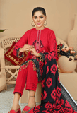 Fiza Noor Zarminay Digital Printed Khaddar Unstitched 3Pc Suit D-10