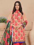 Fiza Noor Zarminay Digital Printed Khaddar Unstitched 3Pc Suit D-19