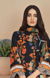 Fiza Noor Zarminay Digital Printed Khaddar Unstitched 3Pc Suit D-22