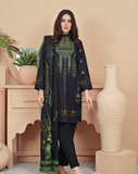 Fiza Noor Zarminay Digital Printed Khaddar Unstitched 3Pc Suit D-21