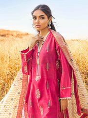 Gul Ahmed Festive Eid 2021 Luxury Lawn 3 Piece Embroidered Suit FS42 - FaisalFabrics.pk